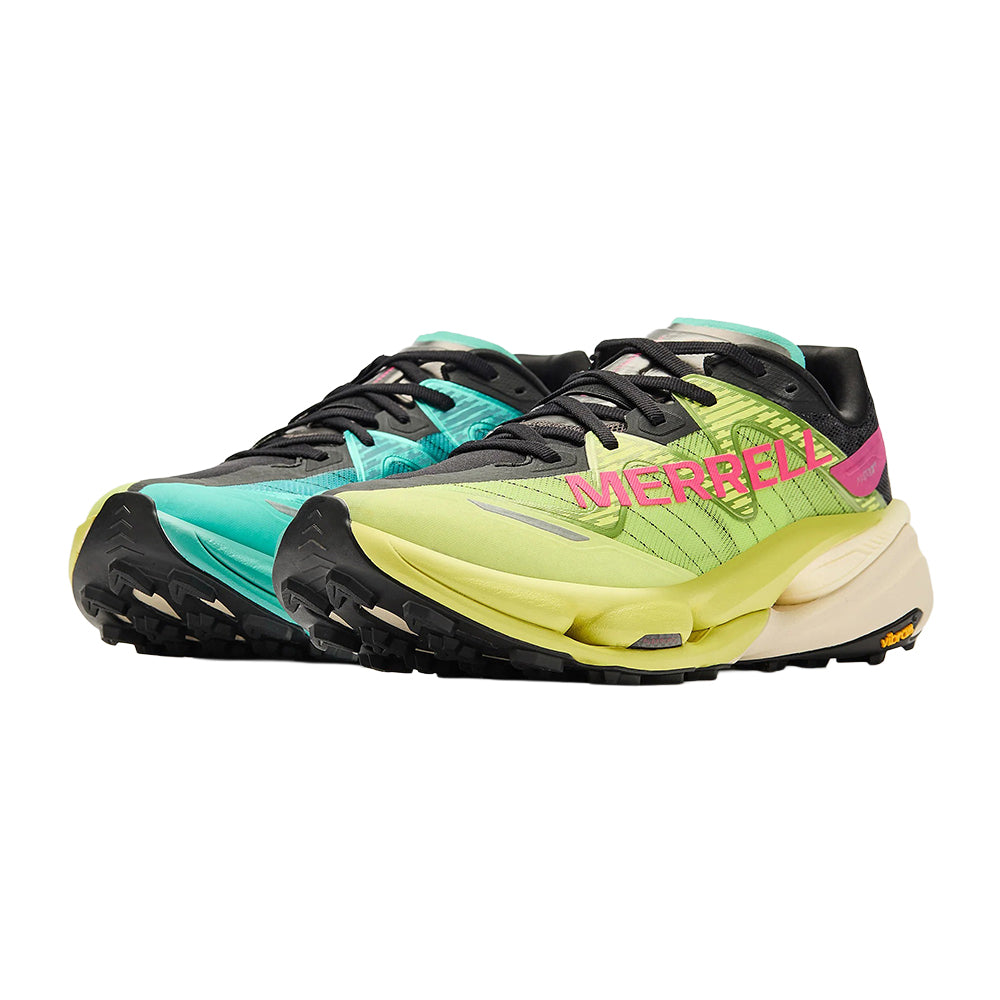 Merrell Mens Mtl Speedarc Peak Trail Running Shoes in Yellow Color