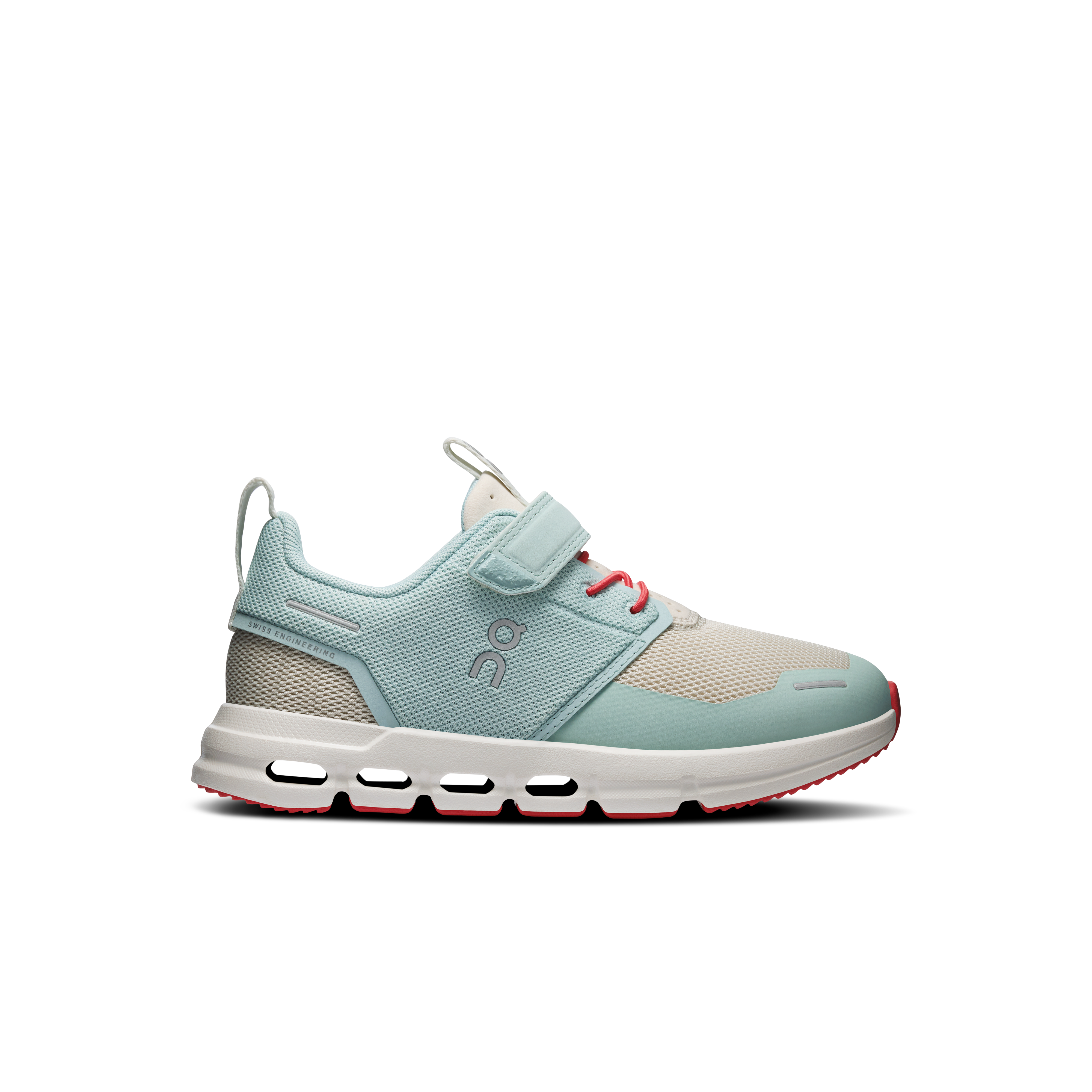 On Kids Cloud Play Sneakers in Green Color