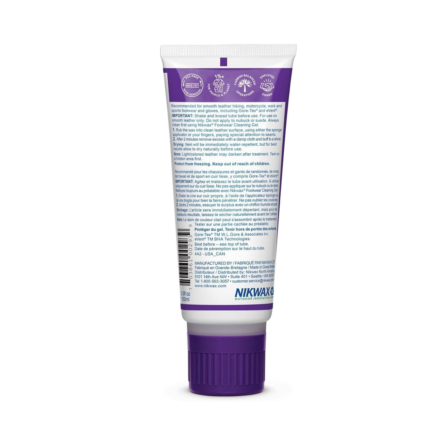 Nikwax Cream Waterproofing Wax Footwear Accessories in No Color