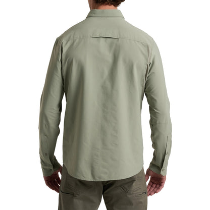 Kuhl Mens Fuse Ls Tops in Grey Color