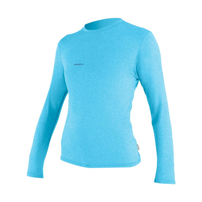 O'Neill Womens Hybrid L/S Sun Shirt Swimsuits in Blue Color