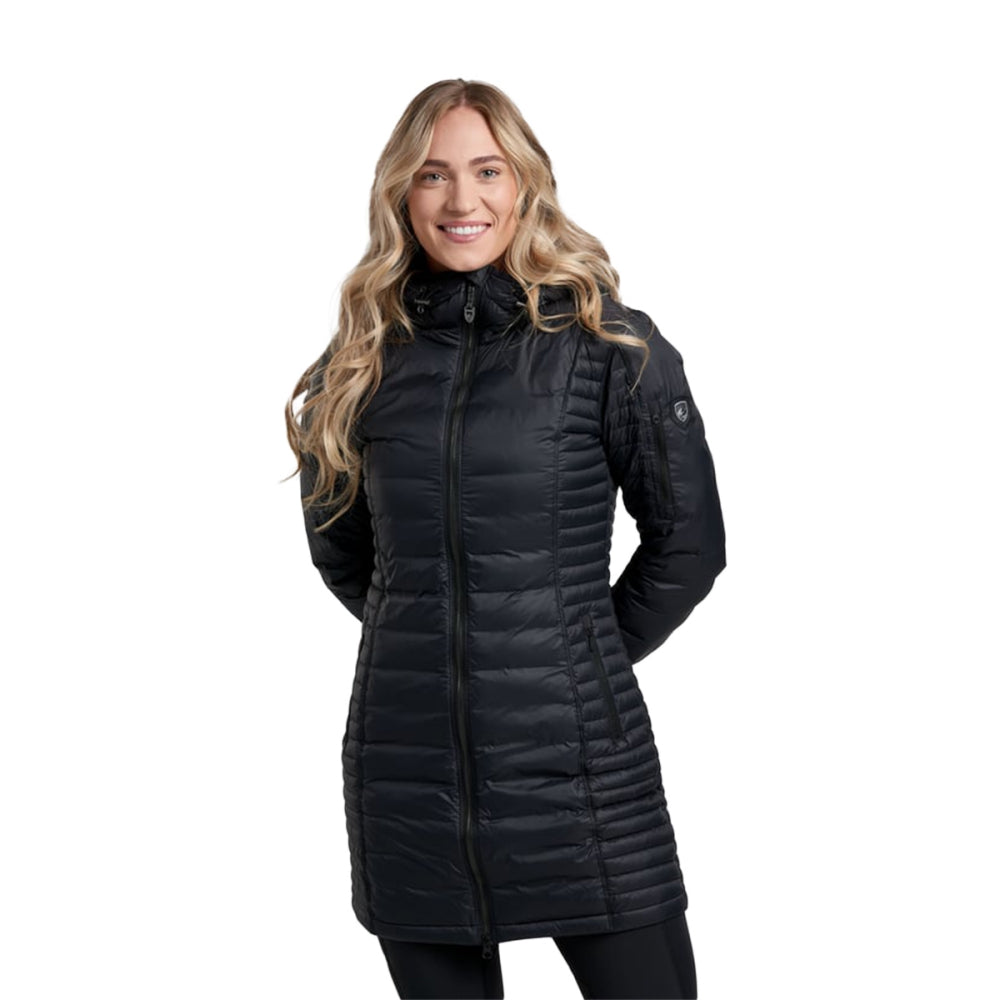 Kuhl Womens Spyfire Parka Midlayer in Black Color