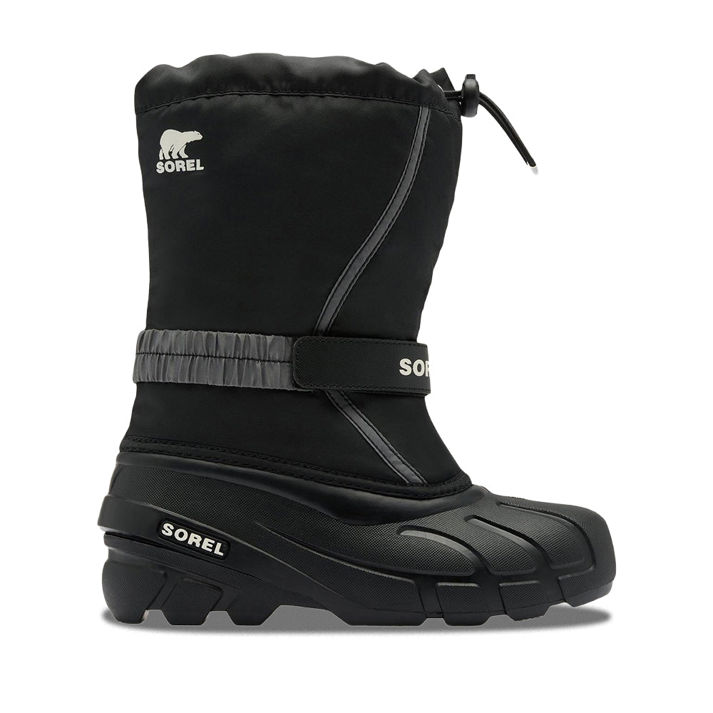 Sorel Kids Big Kids Flurry Boot in Black Color