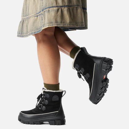 Sorel Womens Tivoli V Wp Boots in Black Color