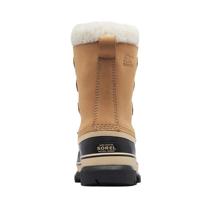 Sorel Womens Caribou Wp Boots in Khaki Color