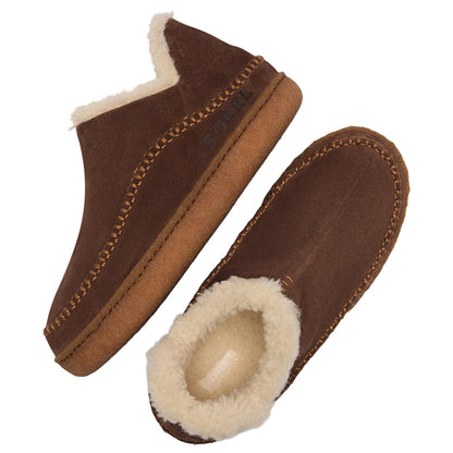 Sorel Mens Manawan III Slip-Ons in Brown Color