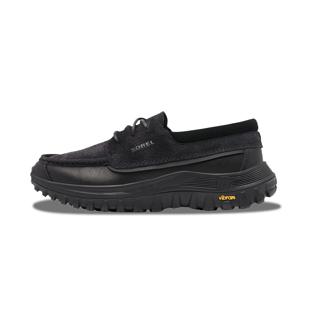 Sorel Mens Callsign Northwater Boat Shoes in Black Color