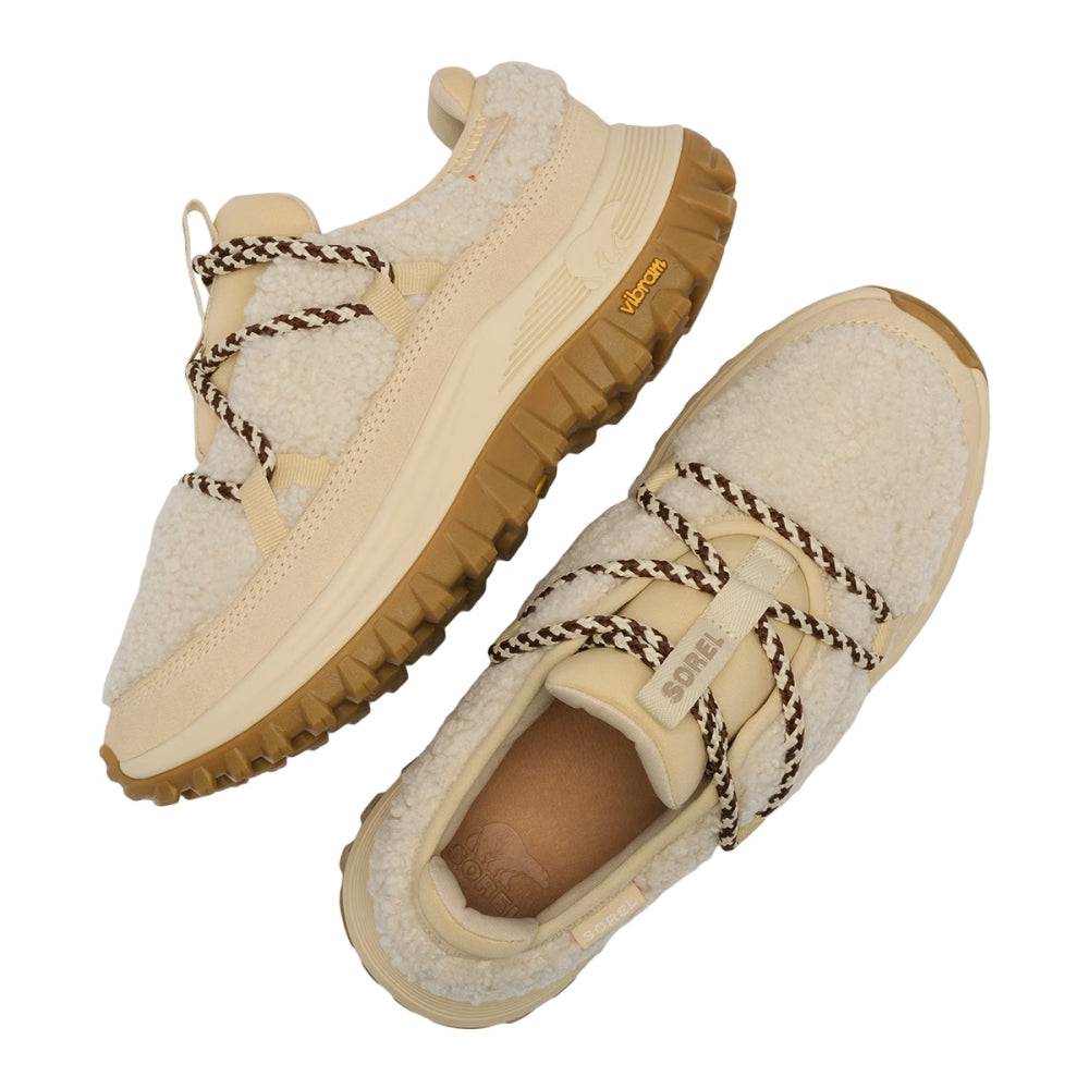 Sorel Womens Callsign Daybreak Cozy Slip-Ons in White Color