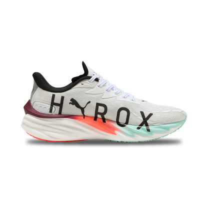 Puma Mens Velocity Nitro 4 Hyrox Running Shoes in White Color