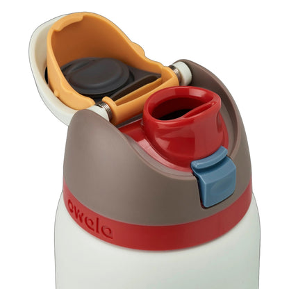 Owala 32Oz Free Zip Bottle Water Bottles in Khaki Color