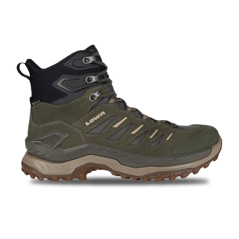 Lowa Mens Innovo GORE-Tex Mid Boots in Brown Color