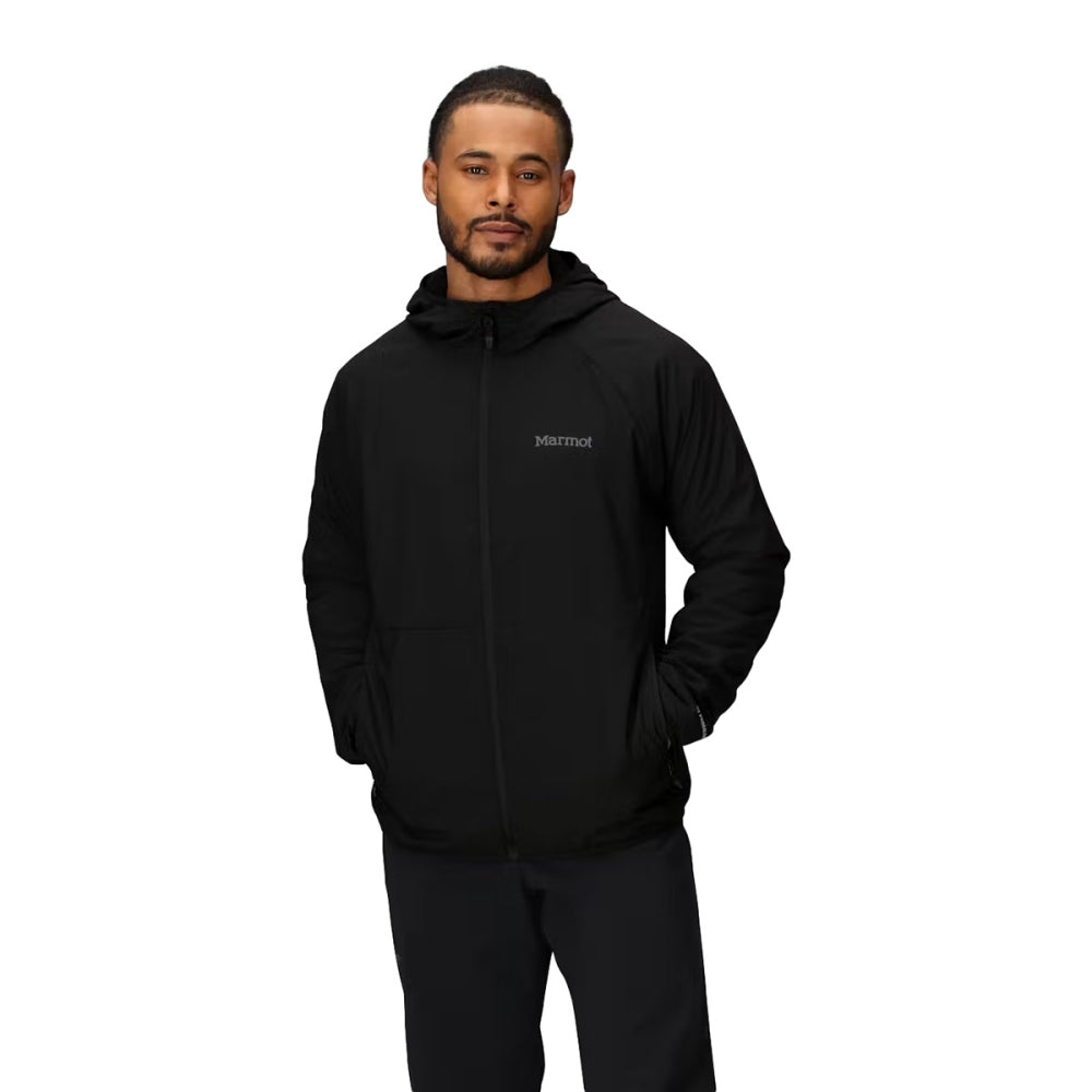 Marmot Mens Arthrml Hdy Midlayer in Black Color
