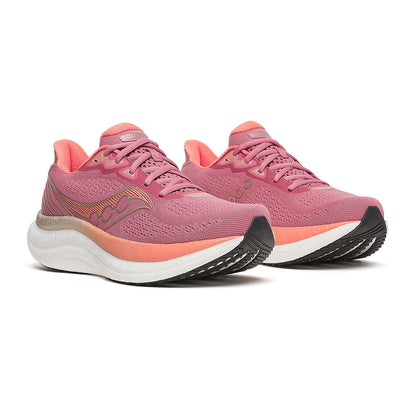 Saucony Womens Triumph 23 Running Shoes in Pink Color