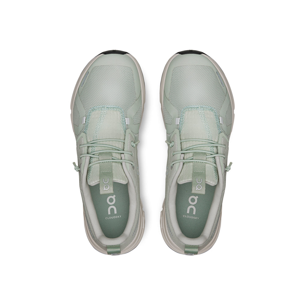 On Kids Cloud Sky Sneakers in Green Color