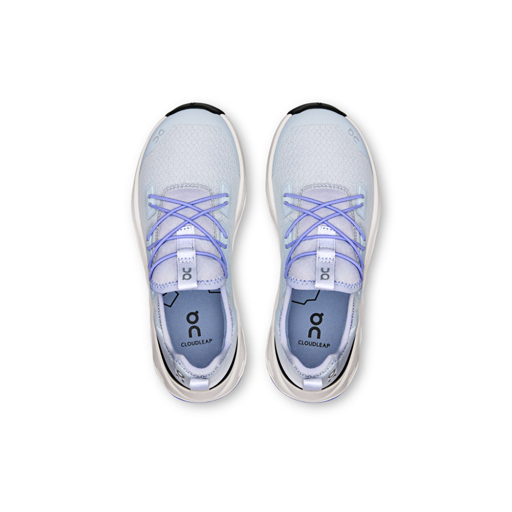 On Kids Cloudleap Sneakers in White Color