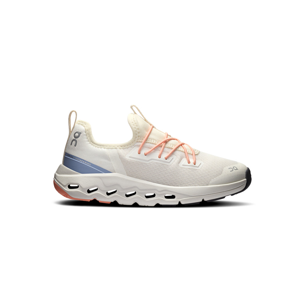 On Kids Cloudleap Sneakers in White Color