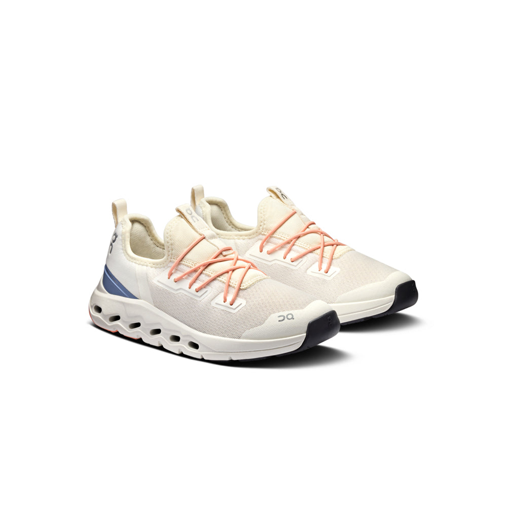On Kids Cloudleap Sneakers in White Color