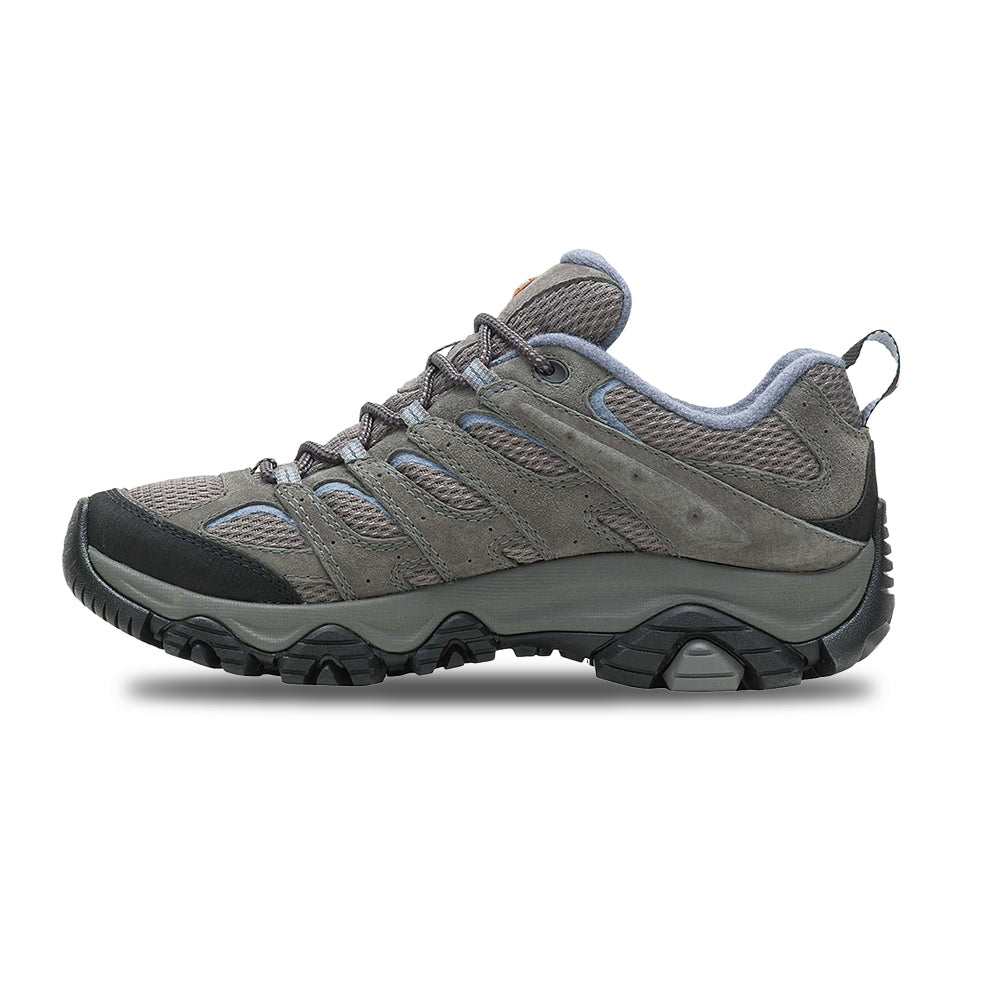 Merrell Womens Moab 3 Wp Boots in Grey Color