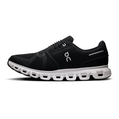 On Mens Cloud 6 Wide Men Sneakers in Black Color