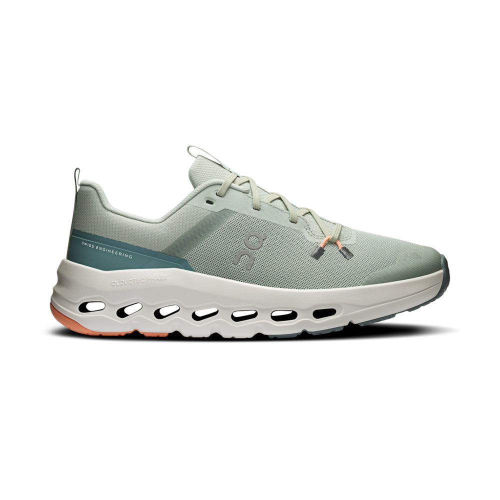 On Kids Cloudleap Sneakers in Green Color