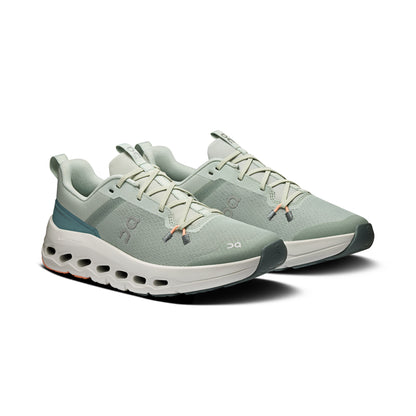 On Kids Cloudleap Sneakers in Green Color