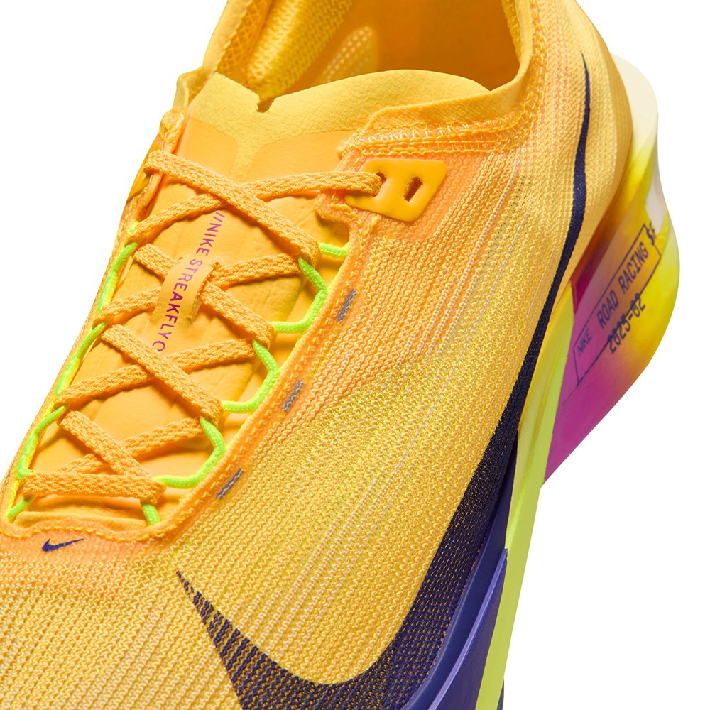 Nike Mens Zoomx Streakfly 2 Running Shoes in Yellow Color