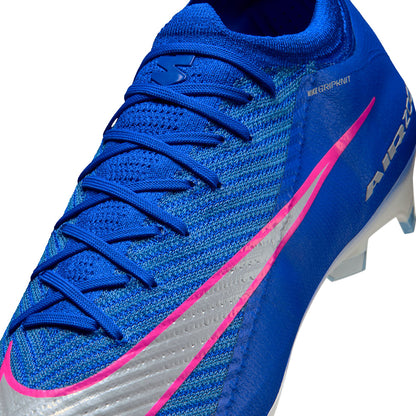 Nike Unisex Mercurial vapor 16 elite Fg Football Cleats in Blue Color