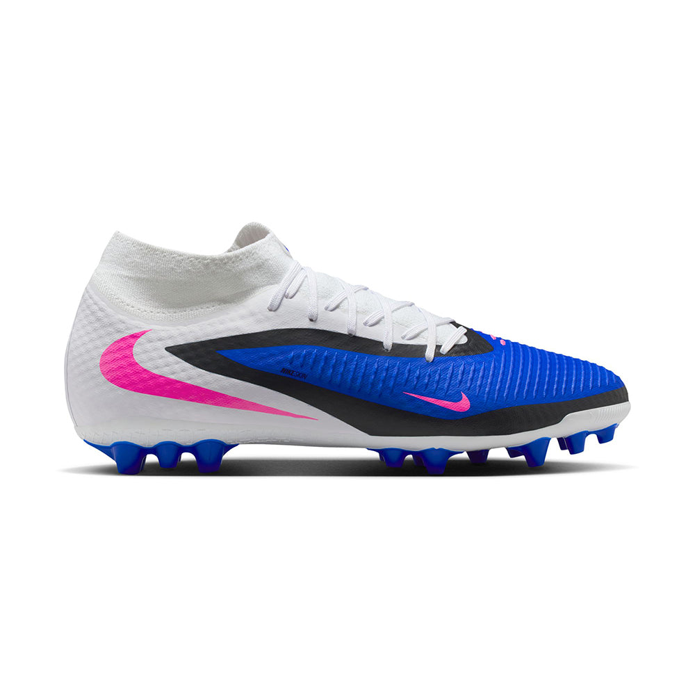 Nike Unisex Phantom 6 High academy Ag Soccer Cleats in Blue Color