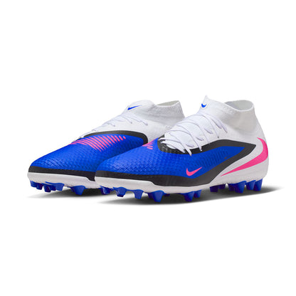 Nike Unisex Phantom 6 High academy Ag Soccer Cleats in Blue Color