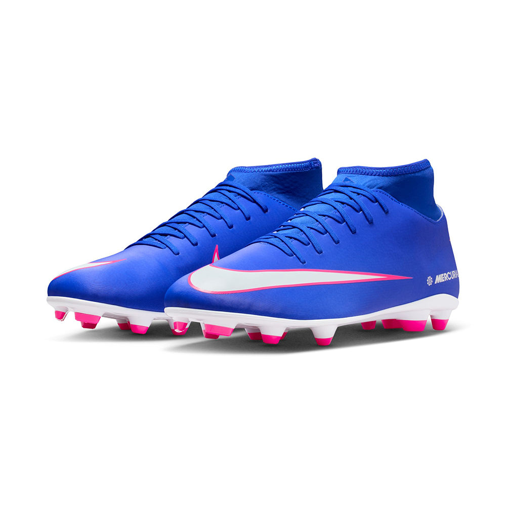 Nike Unisex mercurial superfly 10 Clb MG Soccer Cleats in Blue Color