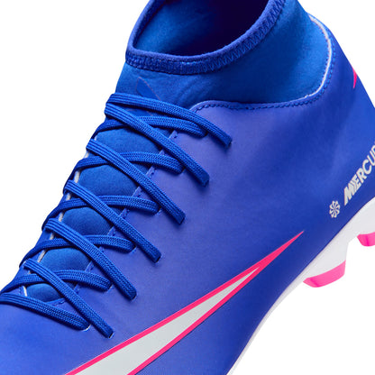 Nike Unisex mercurial superfly 10 Clb MG Soccer Cleats in Blue Color