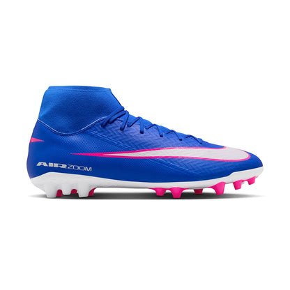 Nike Unisex Zm Superfly 10 academymy Ag Soccer Cleats in Blue Color