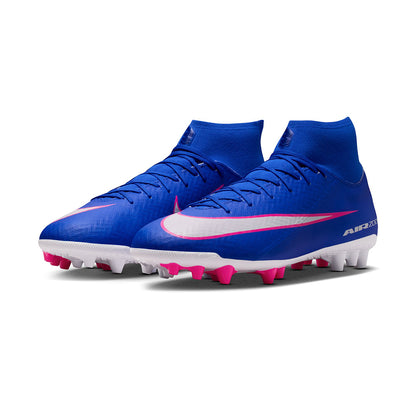Nike Unisex Zm Superfly 10 academymy Ag Soccer Cleats in Blue Color
