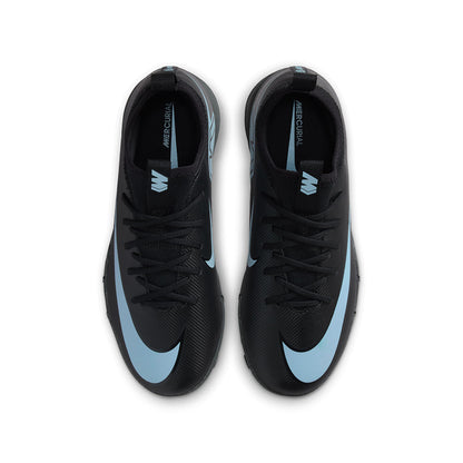 Nike Kids Zoom Vapor 16 academy TF Turf Cleats in Black Color