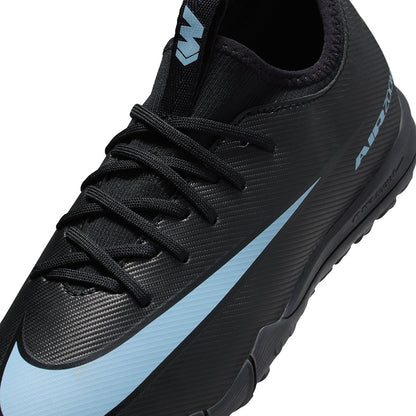 Nike Kids Zoom Vapor 16 academy TF Turf Cleats in Black Color