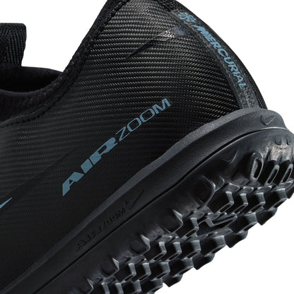 Nike Kids Zoom Vapor 16 academy TF Turf Cleats in Black Color