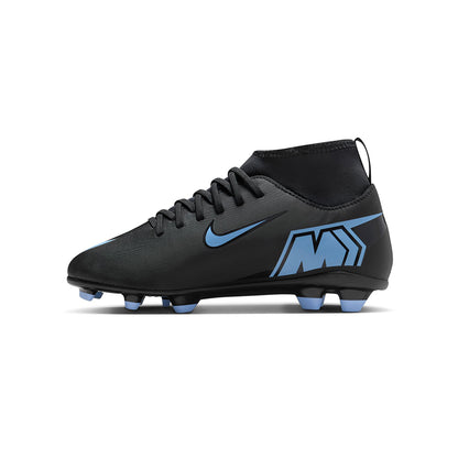 Nike Kids Superfly 10 Club FG/MG Soccer Cleats in Black Color
