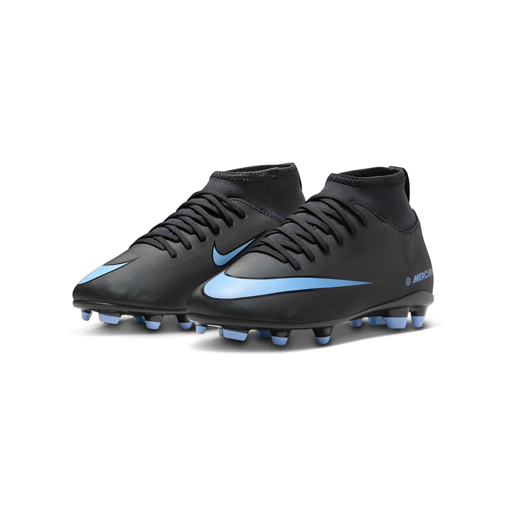 Nike Kids Superfly 10 Club FG/MG Soccer Cleats in Black Color