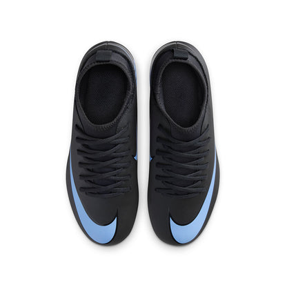 Nike Kids Superfly 10 Club FG/MG Soccer Cleats in Black Color