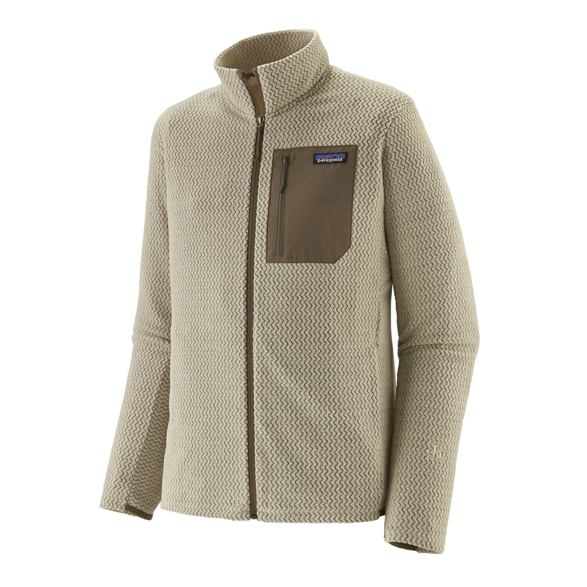 Patagonia Mens R1 Air Jkt Midlayer in Grey Color