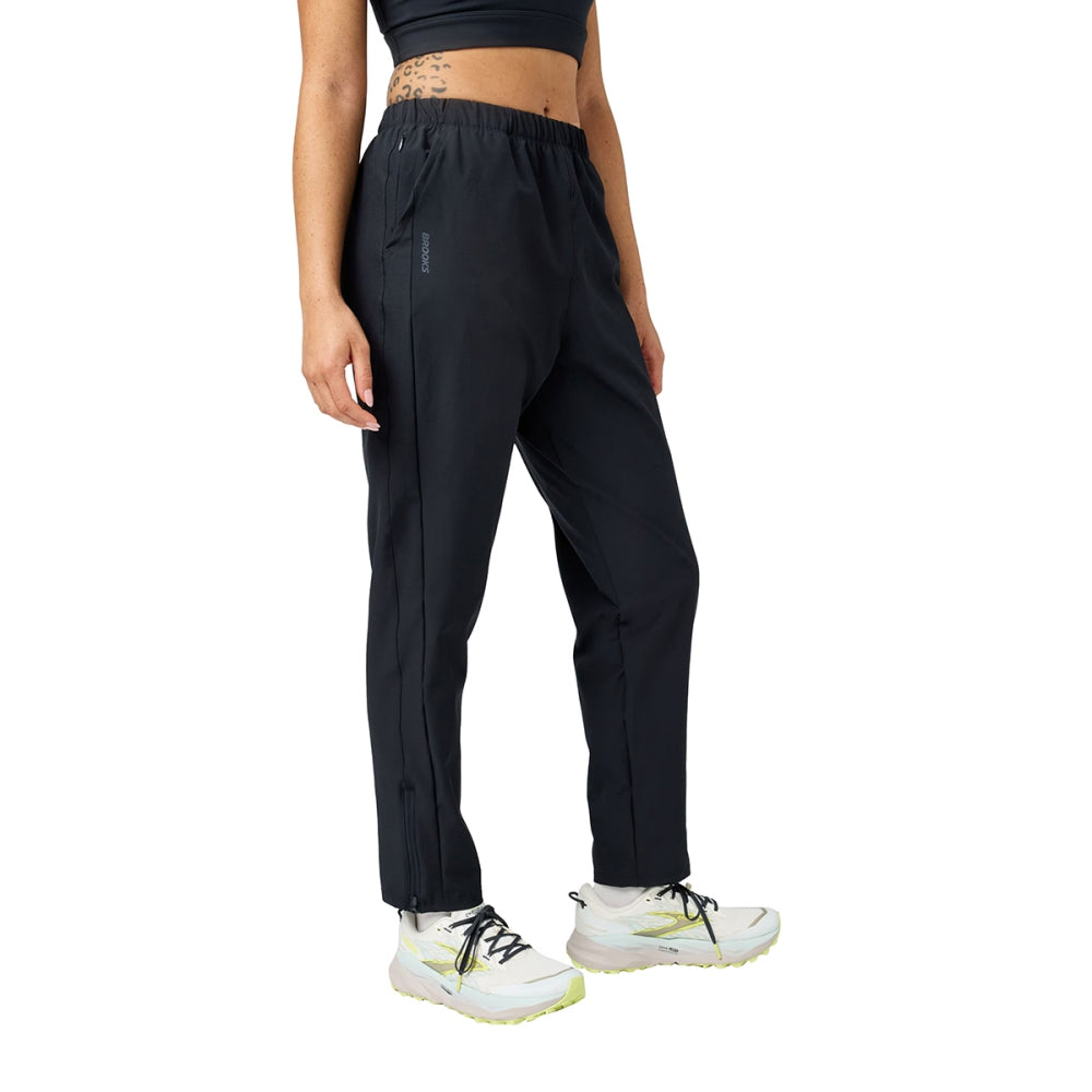 Brooks Womens Canopy Pant in Black Color