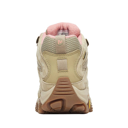 Merrell Womens Moab 3 Mid Wp Boots in Grey Color