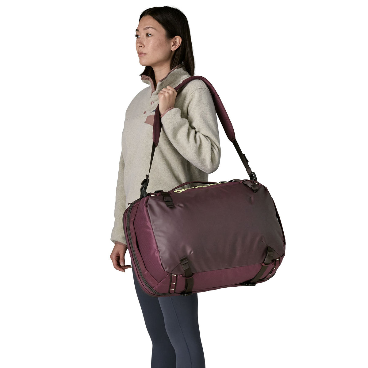 Patagonia Black hole MLC Bags in Purple Color