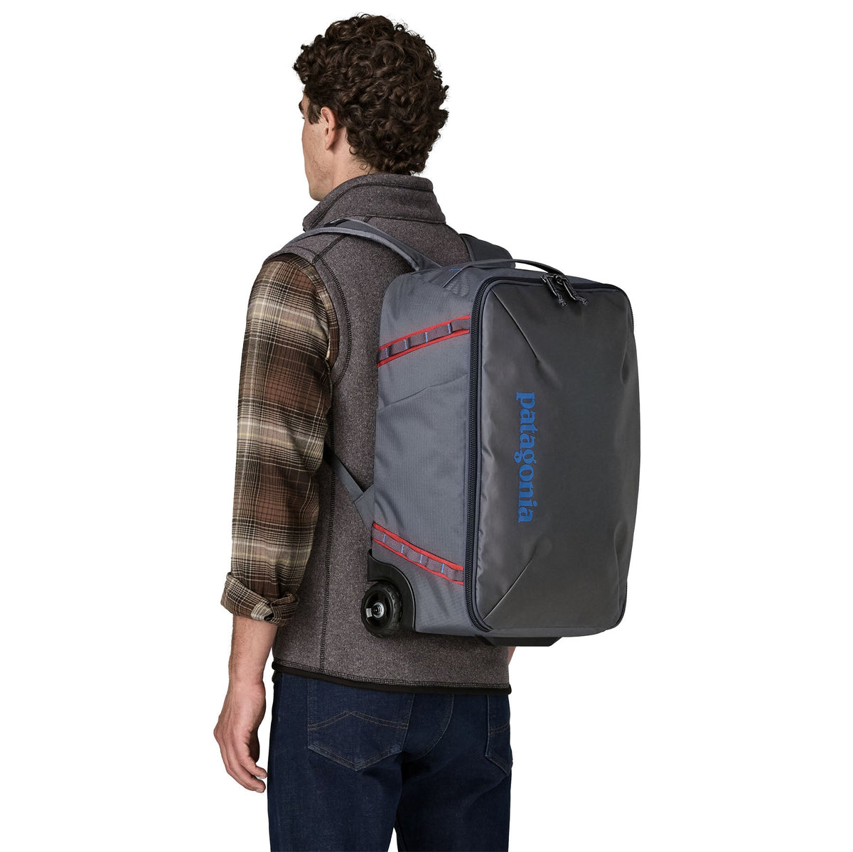 Patagonia Black hole MLC Wheelie in Red Color