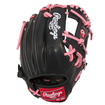 Rawlings Kids 11.25 R9 Iweb If Glove Baseball Gloves in Black Color