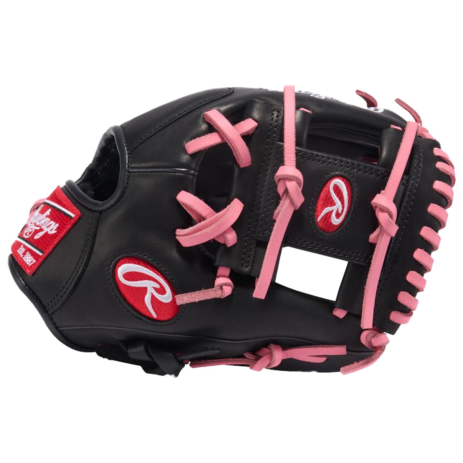 Rawlings Kids 11.25 R9 Iweb If Glove Baseball Gloves in Black Color