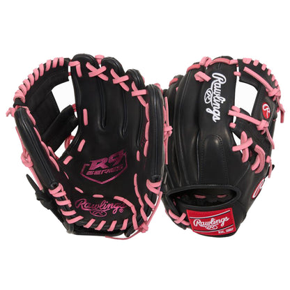 Rawlings Kids 11.25 R9 Iweb If Glove Baseball Gloves in Black Color