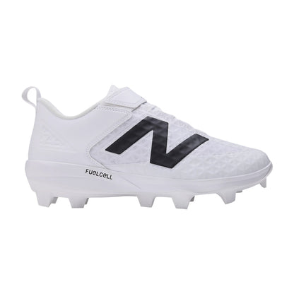 New Balance FuelCell 4040 V8 Molded Baseball Cleats in White Color