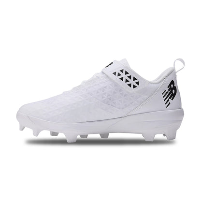 New Balance FuelCell 4040 V8 Molded Baseball Cleats in White Color