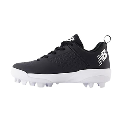 New Balance 4040V8 Kids Rubber Baseball Cleats in Black Color
